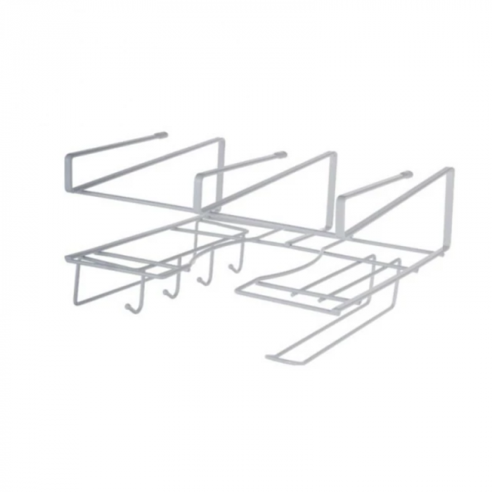 Organizador Estante Alacena Colgante Con Porta Tabla Gancho Utensillos (Color segun stock)