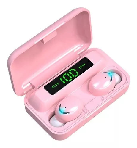 Auriculares in-ear inalámbricos F9-5 rosa