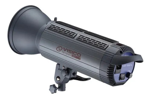 Kit Iluminador Led Luz Continua Visico 200w C/ Softbox Pie