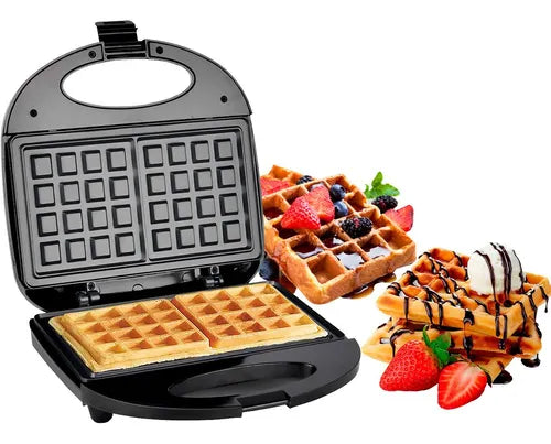 Waflera Electrica Maquina Waffle Antiadherente
