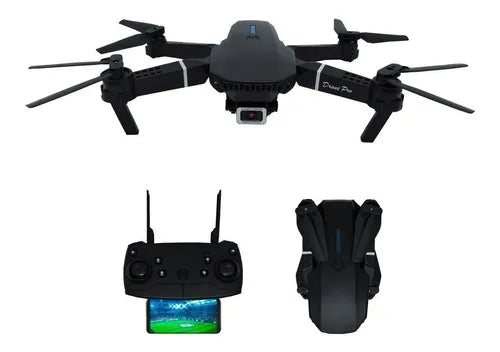 Mini drone Electroland Drones Drone plegable con dual cámara HD negro 2GHz