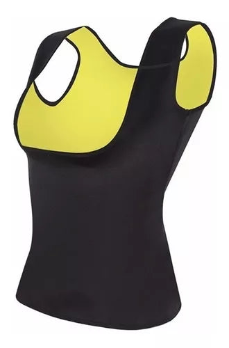 Musculosa Reductora Modeladora Faja Mujer Termica Remera S