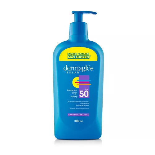 Dermaglós Solar FPS 50 Emulsión 380 mL