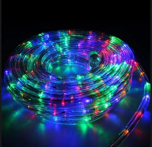 Manguera Led Multicolor 10 Metros Flexible 8 Efectos Navidad