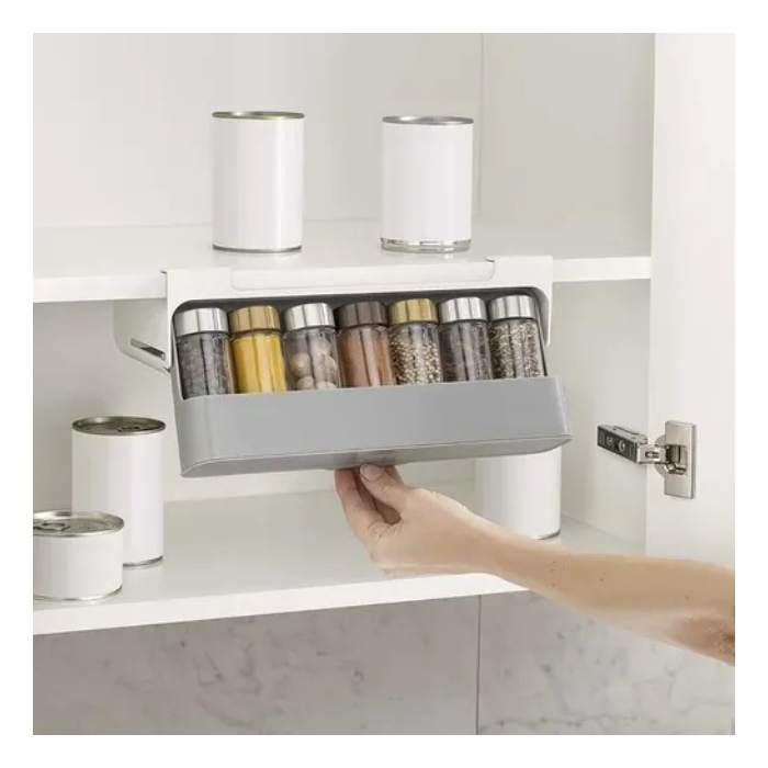 Especiero Colgante Organizador Giratorio Frascos Condimentos