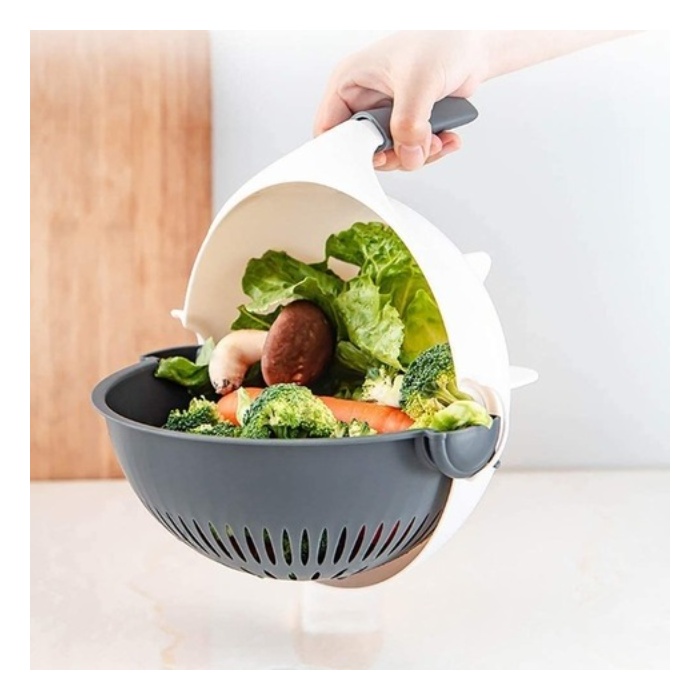 Mandolina Cortador Rallador De Verduras + Colador + Bowl