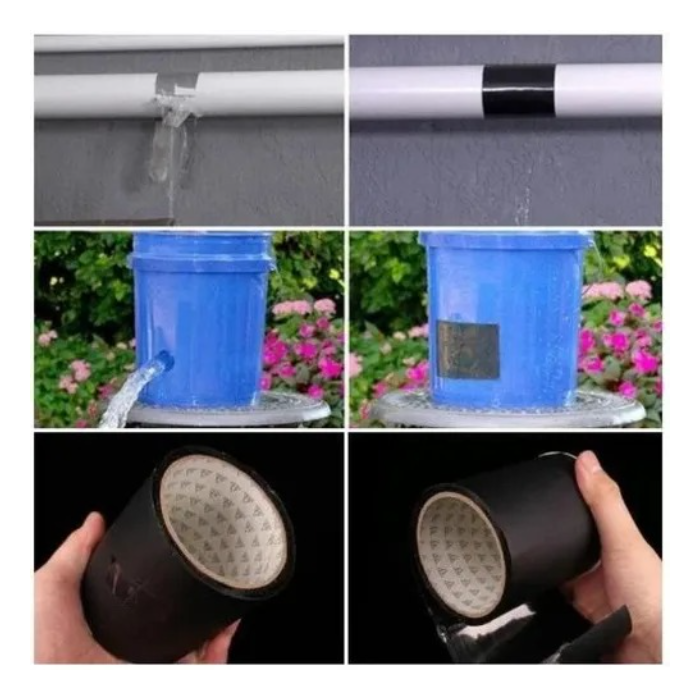 Cinta Multiuso Pega Todo Autofusion Negro 7.2 Flex Tape