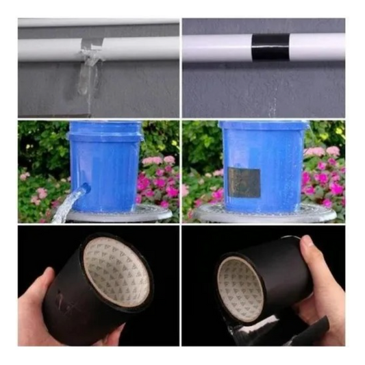 Cinta Multiuso Pega Todo Autofusion Negro 7.2 Flex Tape