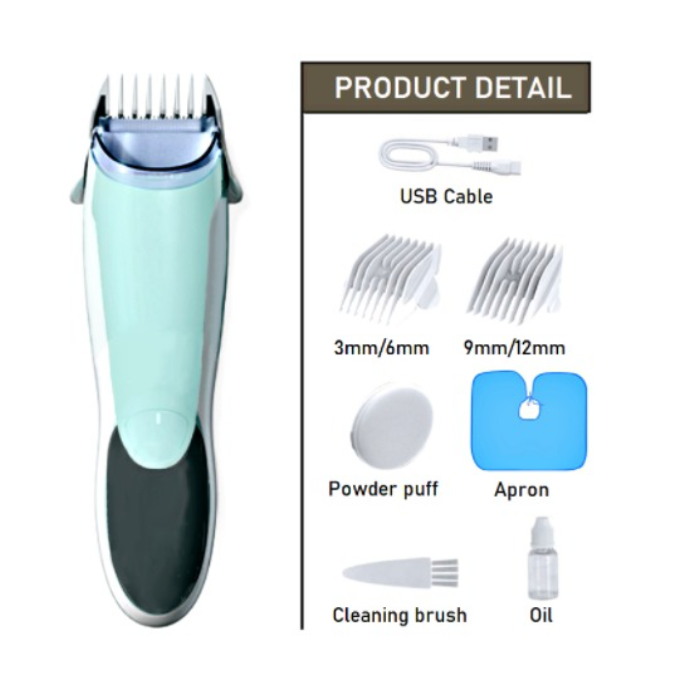 Cortadora De Pelo Para Bebe Con Aspiradora