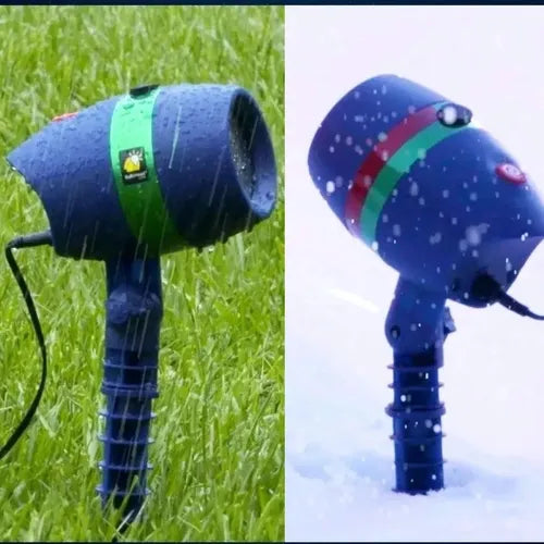 Luz Laser Exterior Extaca Lluvia Luces Navidad