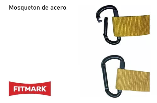 Cinta De Suspensión Trx Anclaje Acero Fitness Entrenamiento