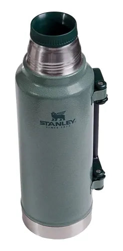 Stanley Termo Clásico 1.4 LTS con Tapón Cebador de acero inoxidable verde - ARG