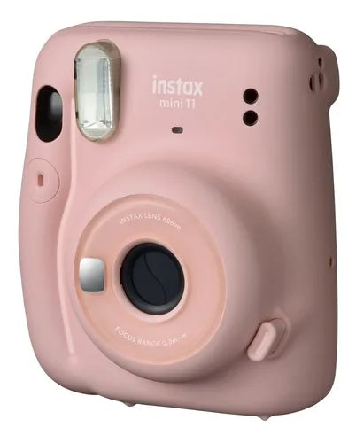 Cámara Instantanea Fujifilm Instax Mini 11 Selfie +Rollos (rosa)