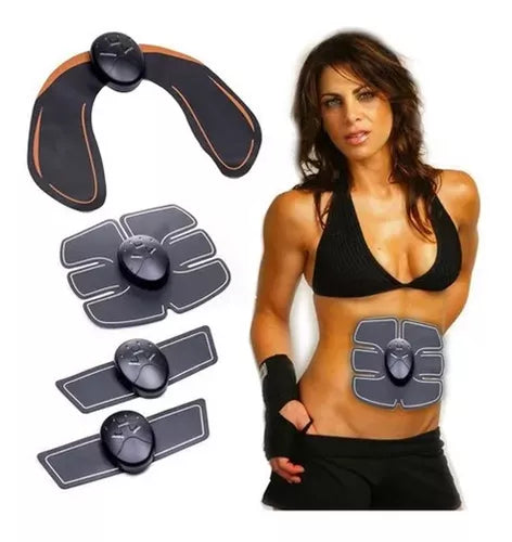 Estimulador Muscular Abdominales Brazos Piernas Abdomen Cola KIT
