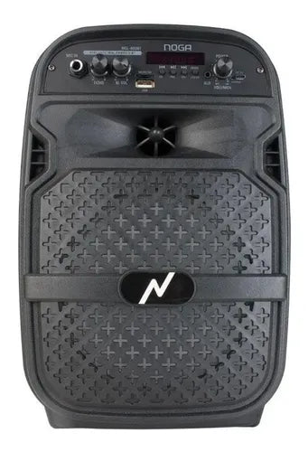 Parlante Noga One Light con bluetooth negro