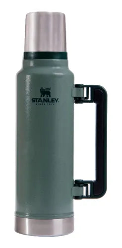 Stanley Termo Clásico 1.4 LTS con Tapón Cebador de acero inoxidable verde - ARG