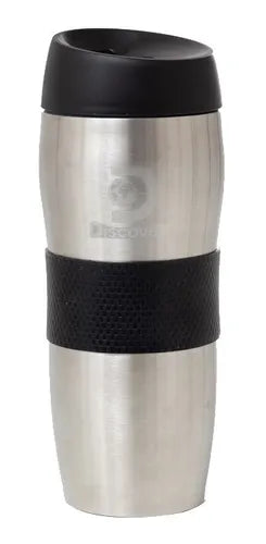 Vaso Termico Cafe Acero Inoxidable Protector Goma Discovery