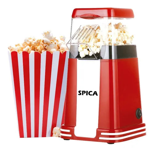 Pochoclera Maquina De Pochoclos Aire Caliente Color Rojo