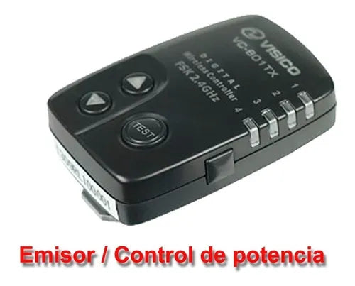 Kit Flash Estudio Vl 200w Visico Sombrilla Pie Emisor Remoto