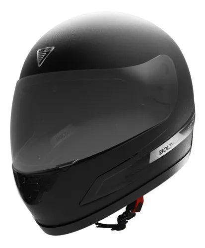 Casco Moto Vertigo Hk7solid Bolt Visor Oscuro