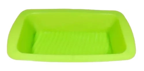 Molde De Silicona Budinera Pan Goma Apto Horno Repostería