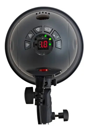Flash Estudio Visico 200 W C/ Reflector Receptor Incorporado