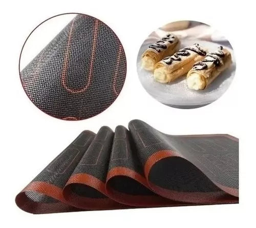 Placa Silicona Tipo Silpat 30x40 Antiadherente Horno Plancha