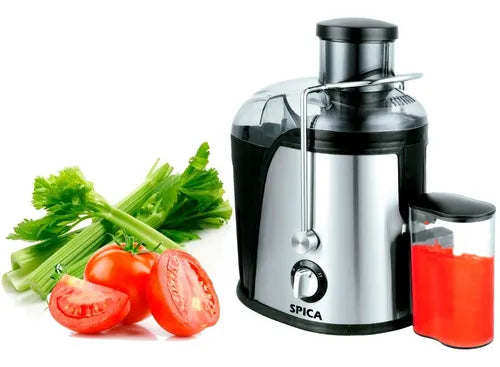 Juguera Electrica Extractor De Jugo Accesorios Color Negro