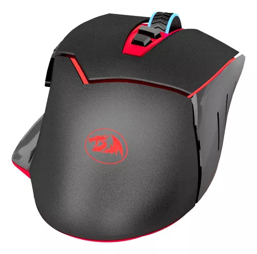 Mouse gamer Redragon Mirage M690 negro y rojo