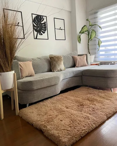 Alfombra 1 X 1,50 Metros Mts Con Antideslizante Pelo Largo