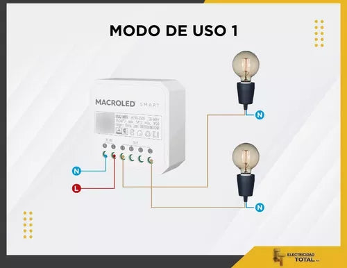Interruptor Wifi Inteligente Smart 5a X Canal Pared