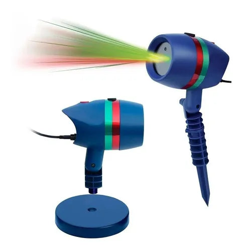 Luz Laser Exterior Extaca Lluvia Luces Navidad