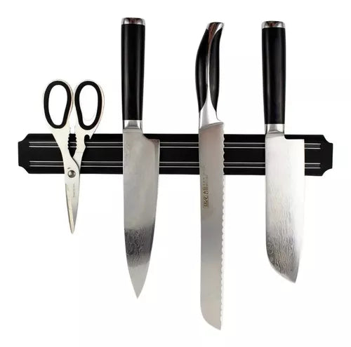 Barra Imantada Magnetica Para Cuchillos 50 Cm Iman De Colgar