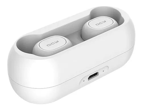 Auriculares in-ear inalámbricos QCY T1C blanco