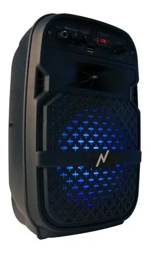 Parlante Noga One Light con bluetooth negro