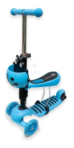 Monopatin 3 En 1, Con Asiento Desmontable Con 3 Alturas