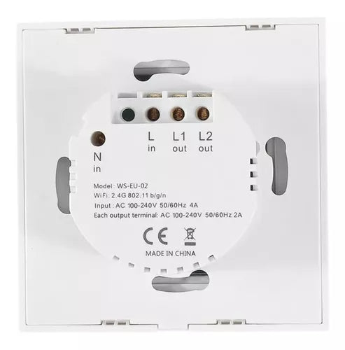 Llave Luz Wi Fi Inteligente Táctil Smart Switch Ewelink