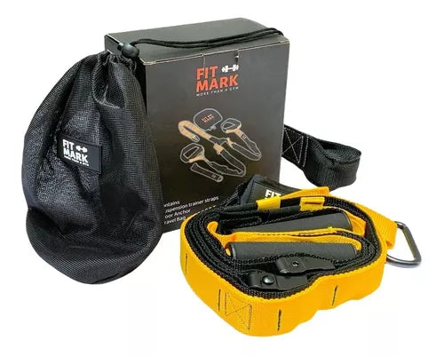 Cinta De Suspensión Trx Anclaje Acero Fitness Entrenamiento