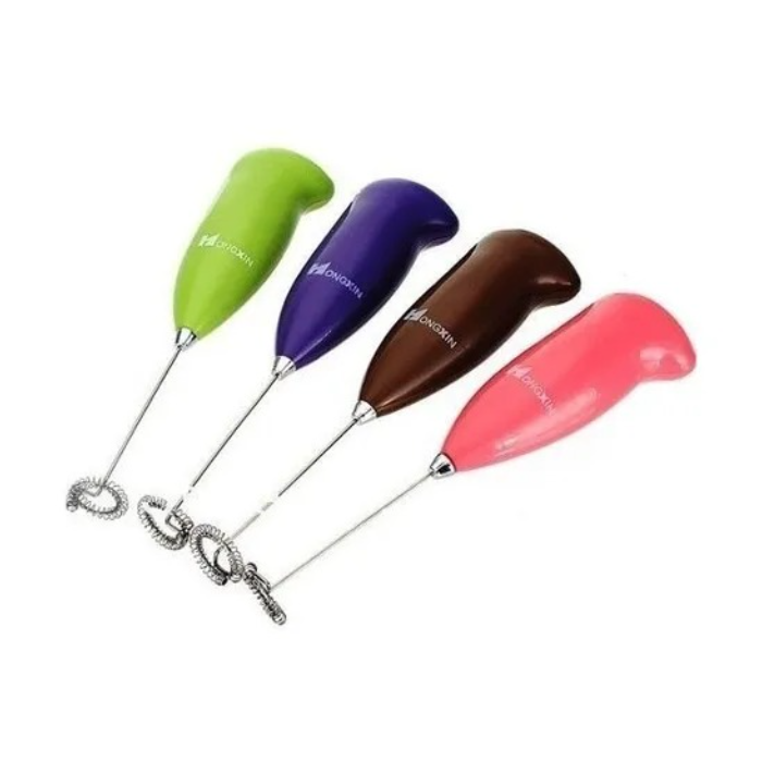 Batidor Electrico De Cafe Leche Espuma Tragos Cremas A Pilas