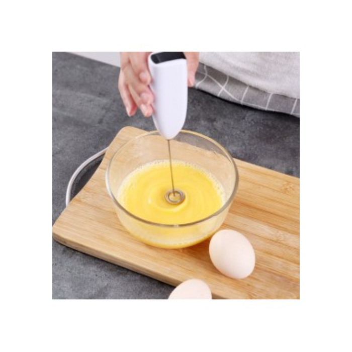 Batidor Electrico De Cafe Leche Espuma Tragos Cremas A Pilas