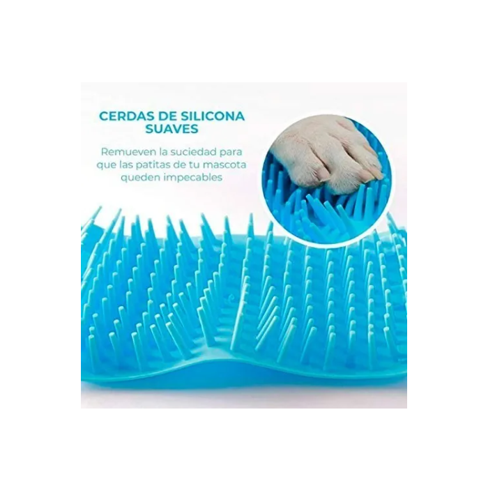 Limpia Pata Para Mascotas Copa Limpiador Lava Perros Gatos Mediano