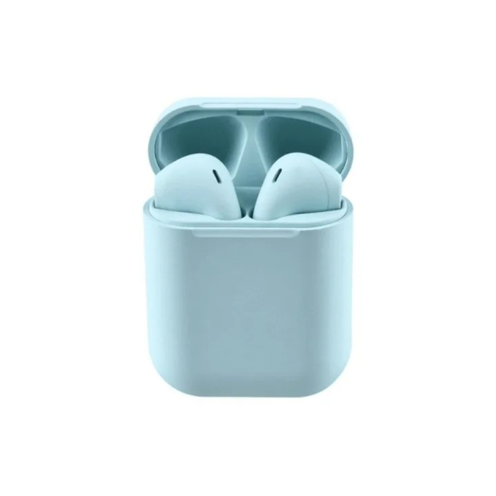 Auriculares Inalambricos In Ear Touch Bluetooth I12 (Celeste, Rosa, Verde, Amarillo)