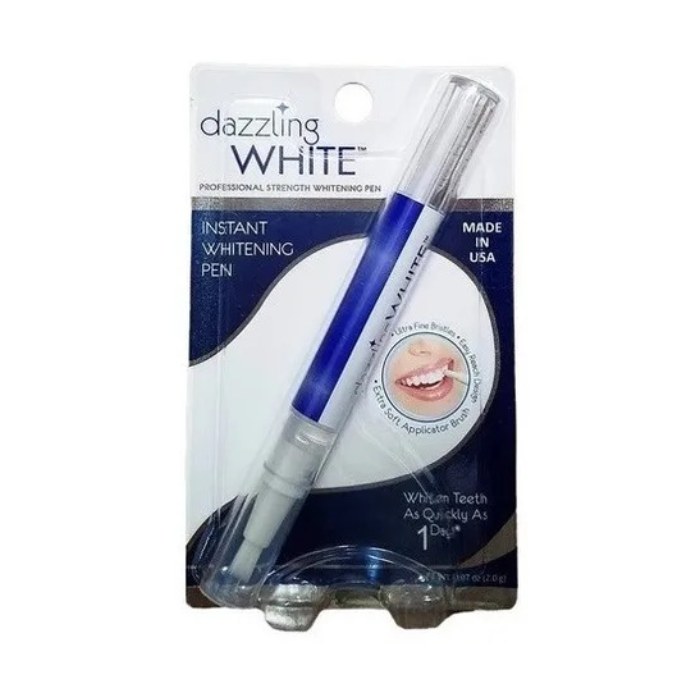 Lapiz Con Gel Blanqueador Dientes Instantaneo White Pen x 3