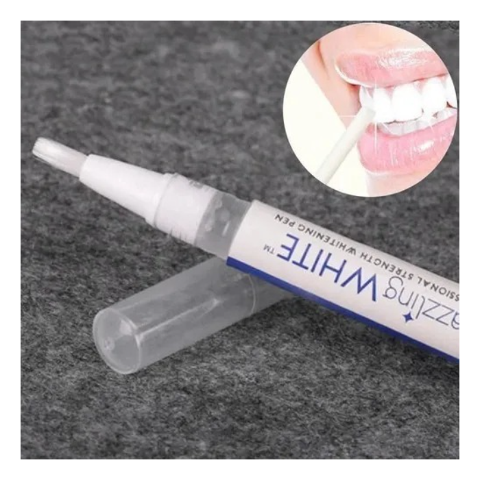Lapiz Con Gel Blanqueador Dientes Instantaneo White Pen x 3
