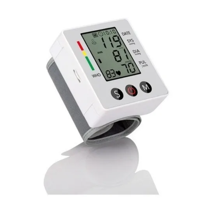 Tensiómetro Medidor Digital Presión Arterial Muñeca Medida
