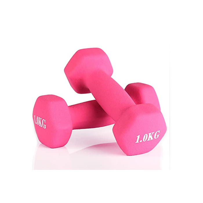 Mancuernas Pesas Recubiertas X 1 Kg Gimnasio Fitness X Unidad